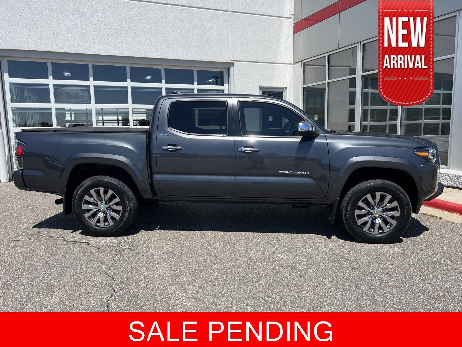 2023 Toyota Tacoma Limited in Magnetic Gray Metallic — front three-quarter view