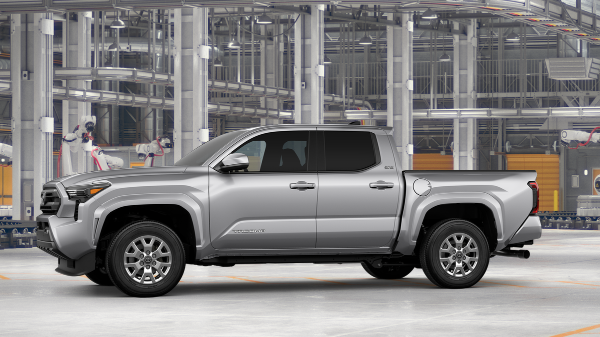 2026 Toyota Tacoma — rear three-quarter view