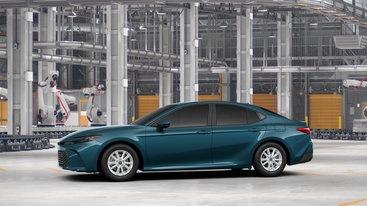 2026 Toyota Camry — rear three-quarter view