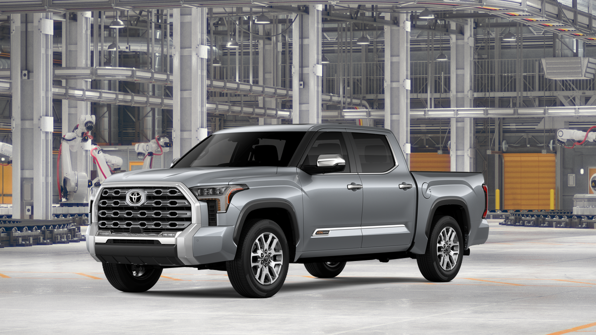 2026 Toyota Tundra 1794 Edition in Celestial Silver Metallic — front three-quarter view
